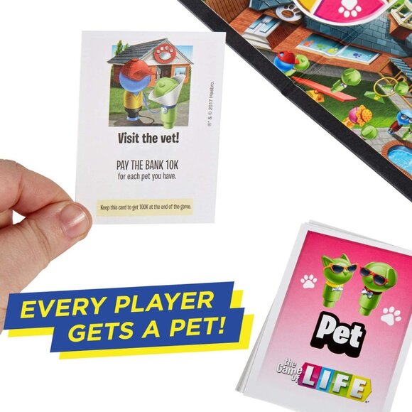 The Game of Life Hasbro Board Game New Sealed English Version For Age 8+ - Picture 11 of 16